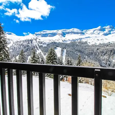 公寓 Sud, Centre De Flaine, Linge Et Menage Compris 福勒恩