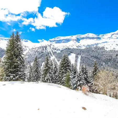 Sud, Centre De Flaine, Linge Et Menage Compris 公寓 福勒恩