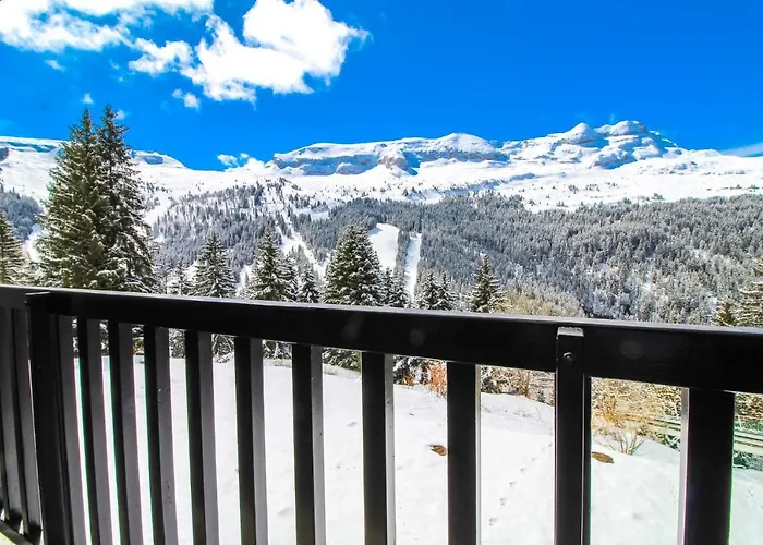 Apartman Sud, Centre De Flaine, Linge Et Menage Compris Flaine
